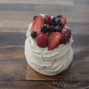 Pavlova framboise